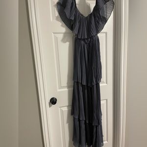 Maternity maxi dress